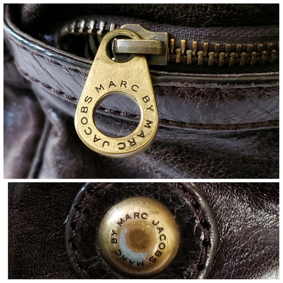 Marc by Marc Jacobs Turnlock Posh Leather Satchel - Picture 7 of 9